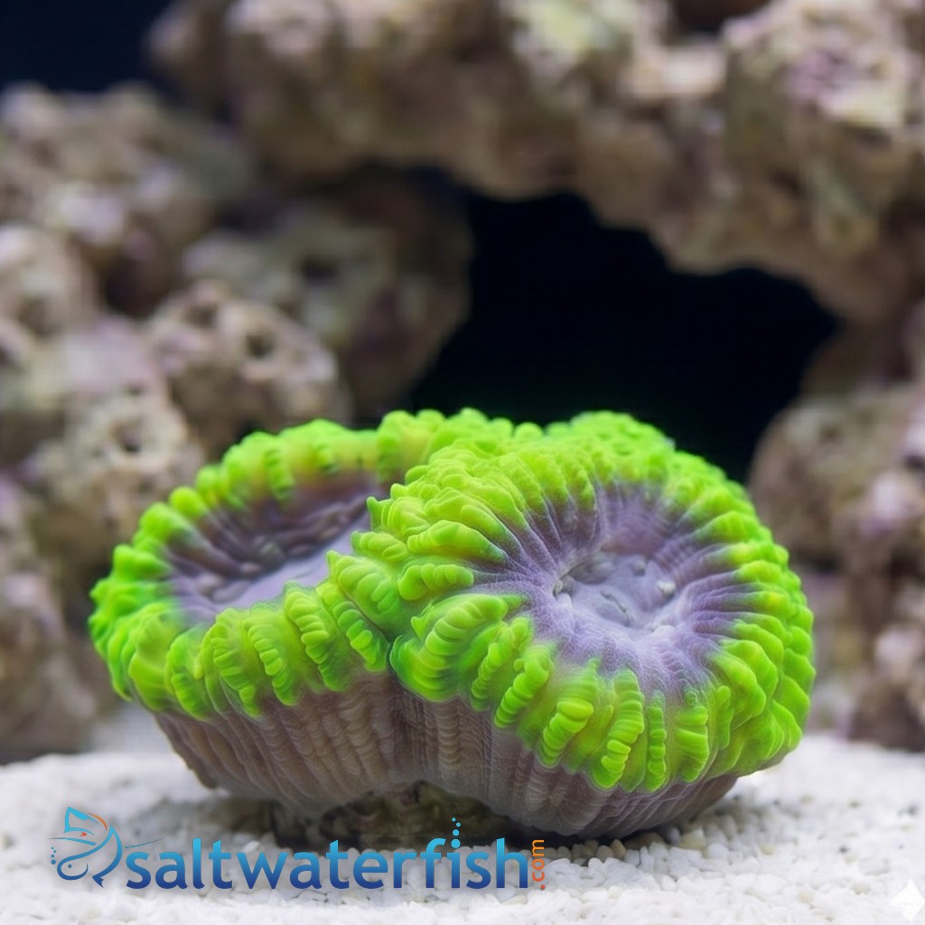 Favia Brain Coral: Space Monkey - Aquacultured