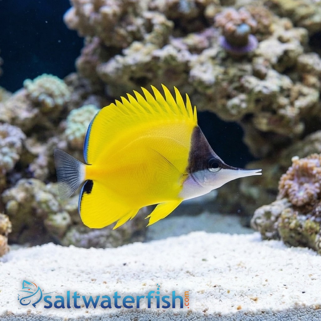 Yellow Longnose Butterfly