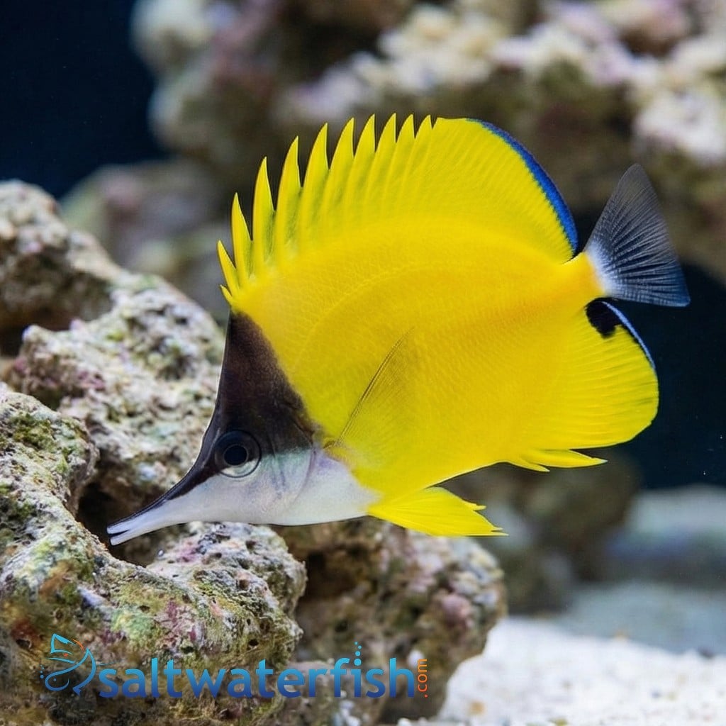 Yellow Longnose Butterfly