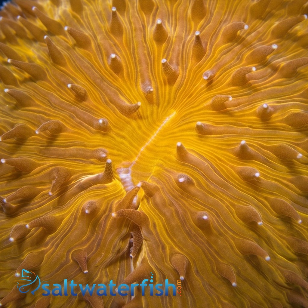 Fungia Plate Coral: Orange - Australia