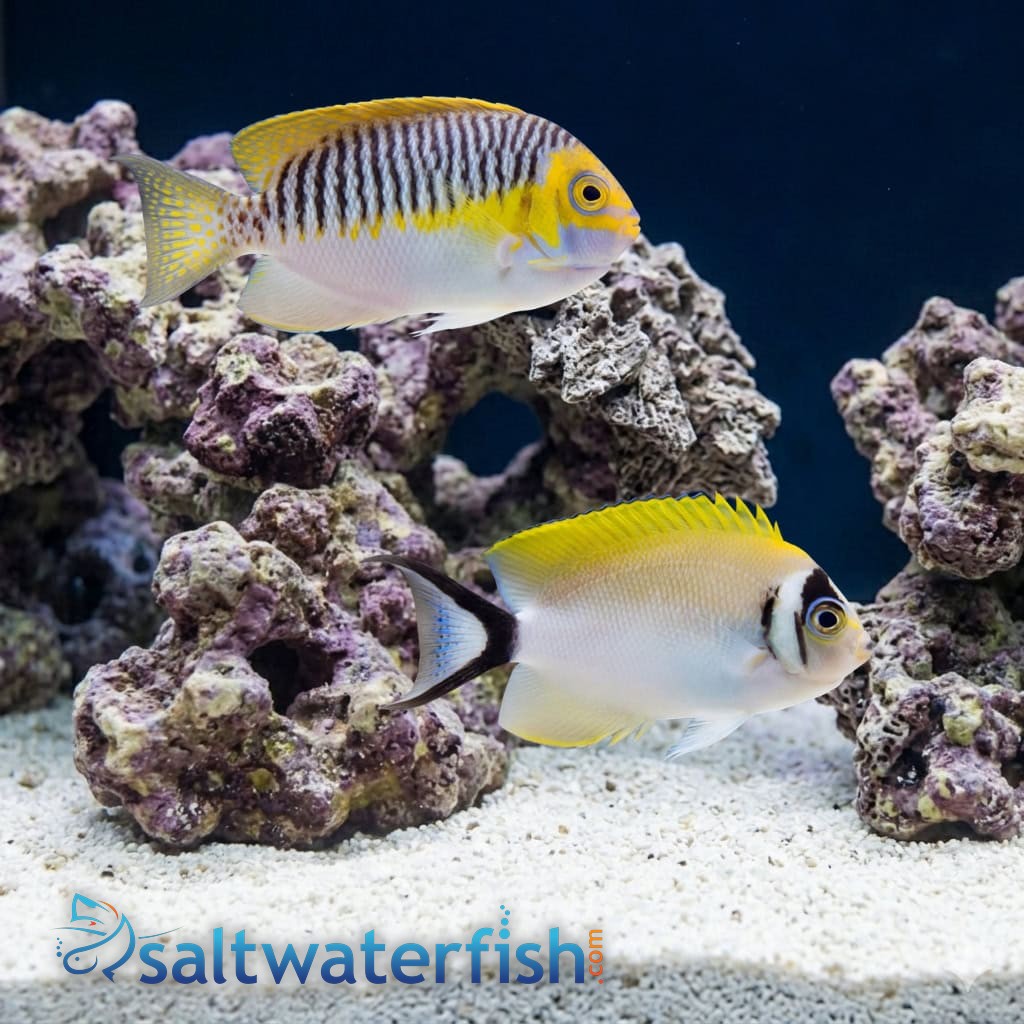 Masked Swallowtail Angelfish