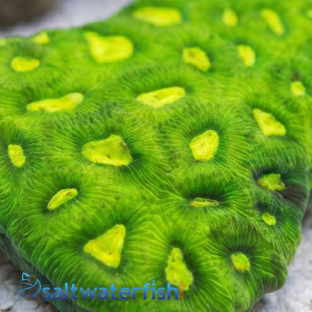 Brain Prism Coral Frag: Star - Aquacultured