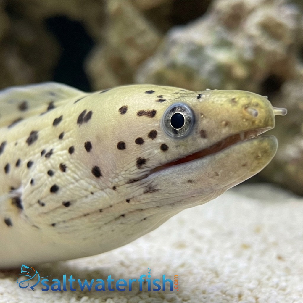 Yellow Head (Fimbriated) Moray Eel