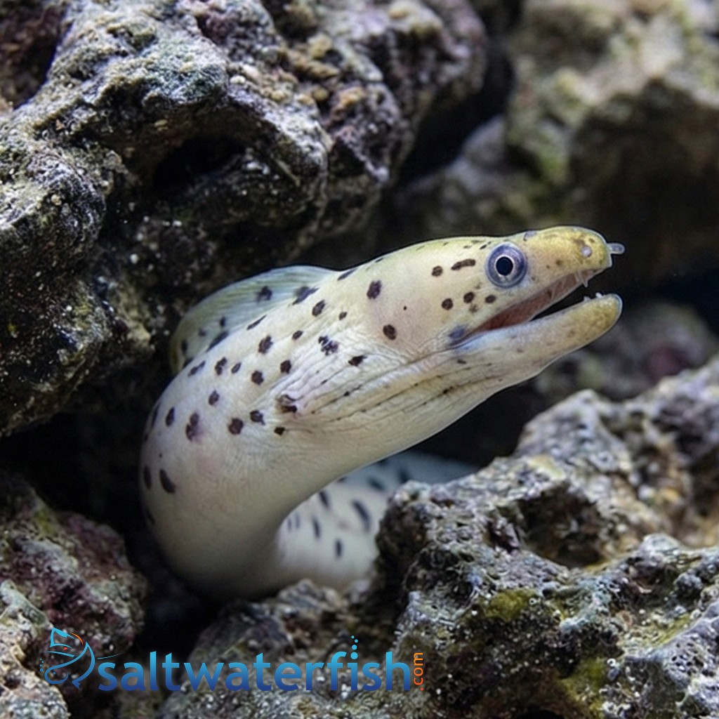 Yellow Head (Fimbriated) Moray Eel