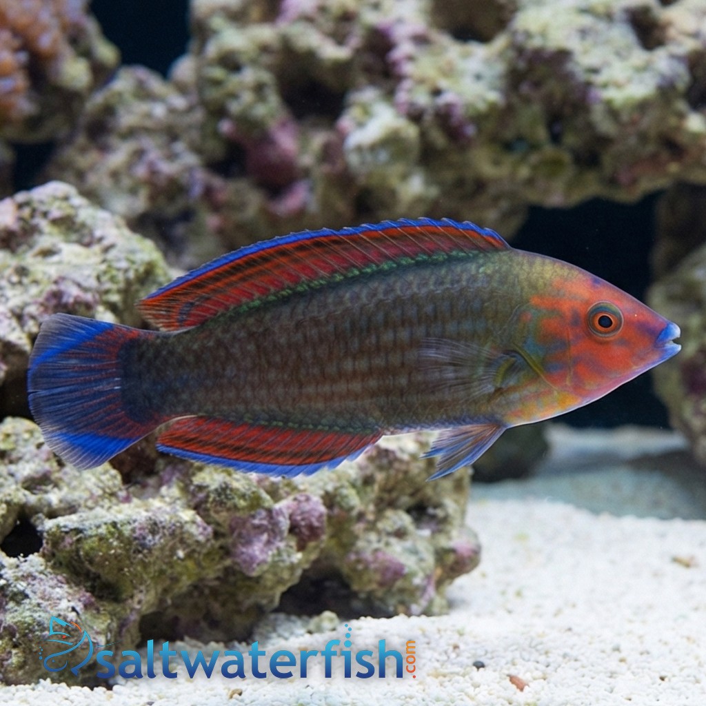 Red Head Wrasse Male - Indo Pacific