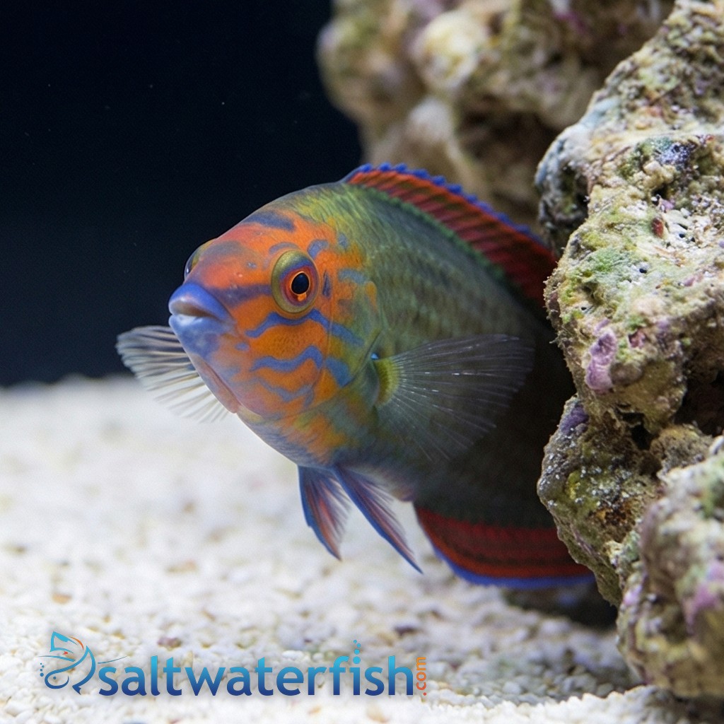 Red Head Wrasse Male - Indo Pacific