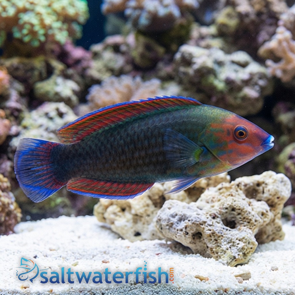 Red Head Wrasse Male - Indo Pacific