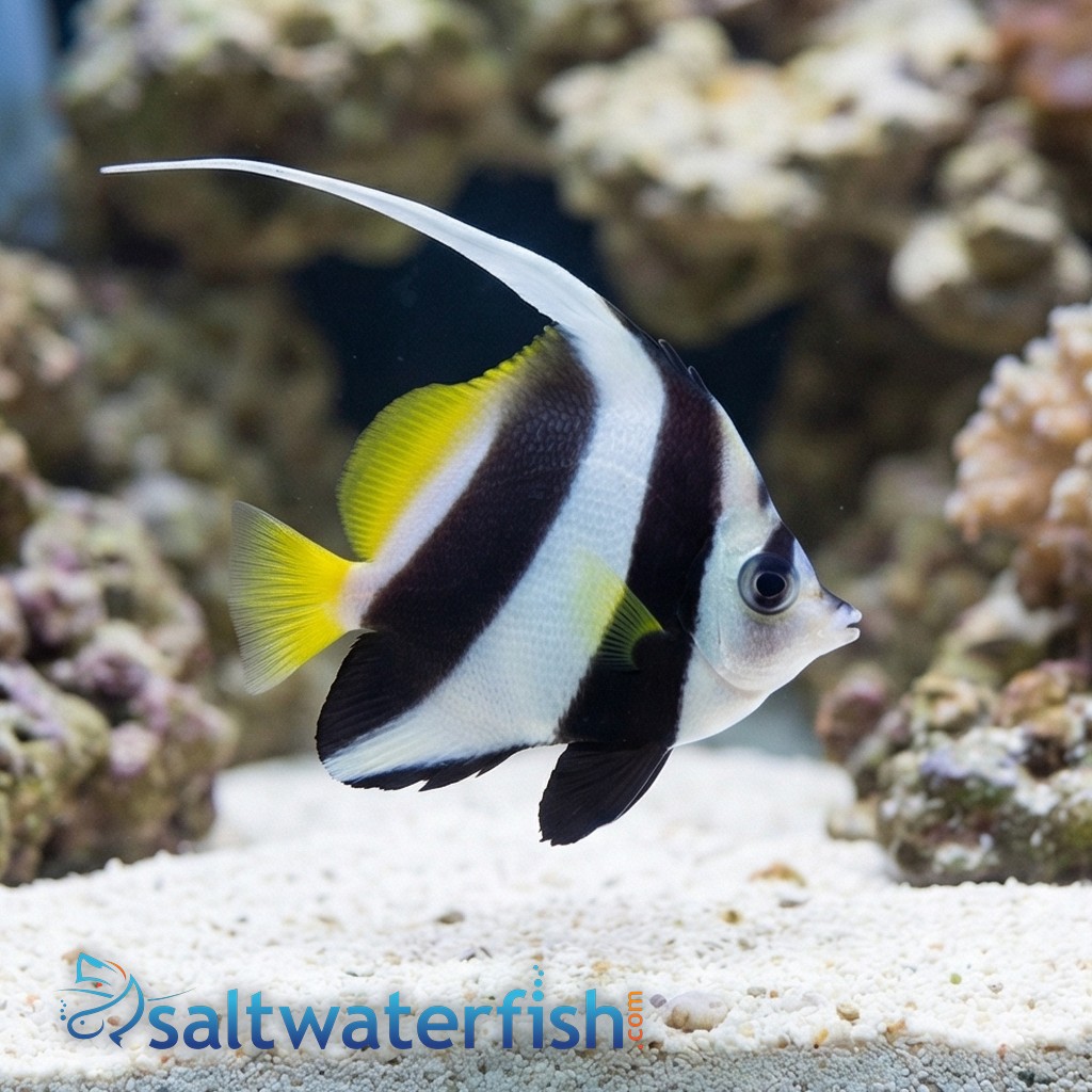 Black & White Heniochus Butterfly - Red Sea