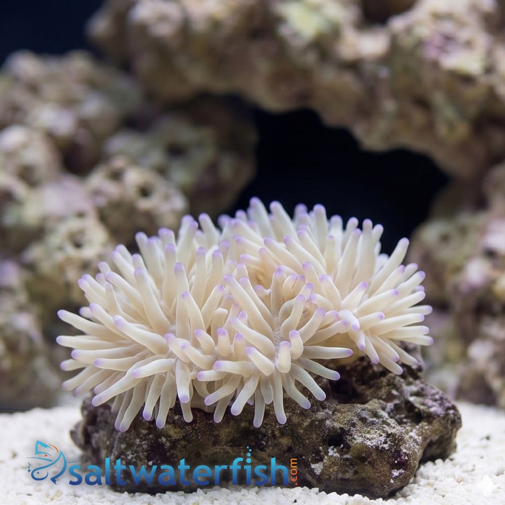 Malu Sebae Anemone: Purple Tips