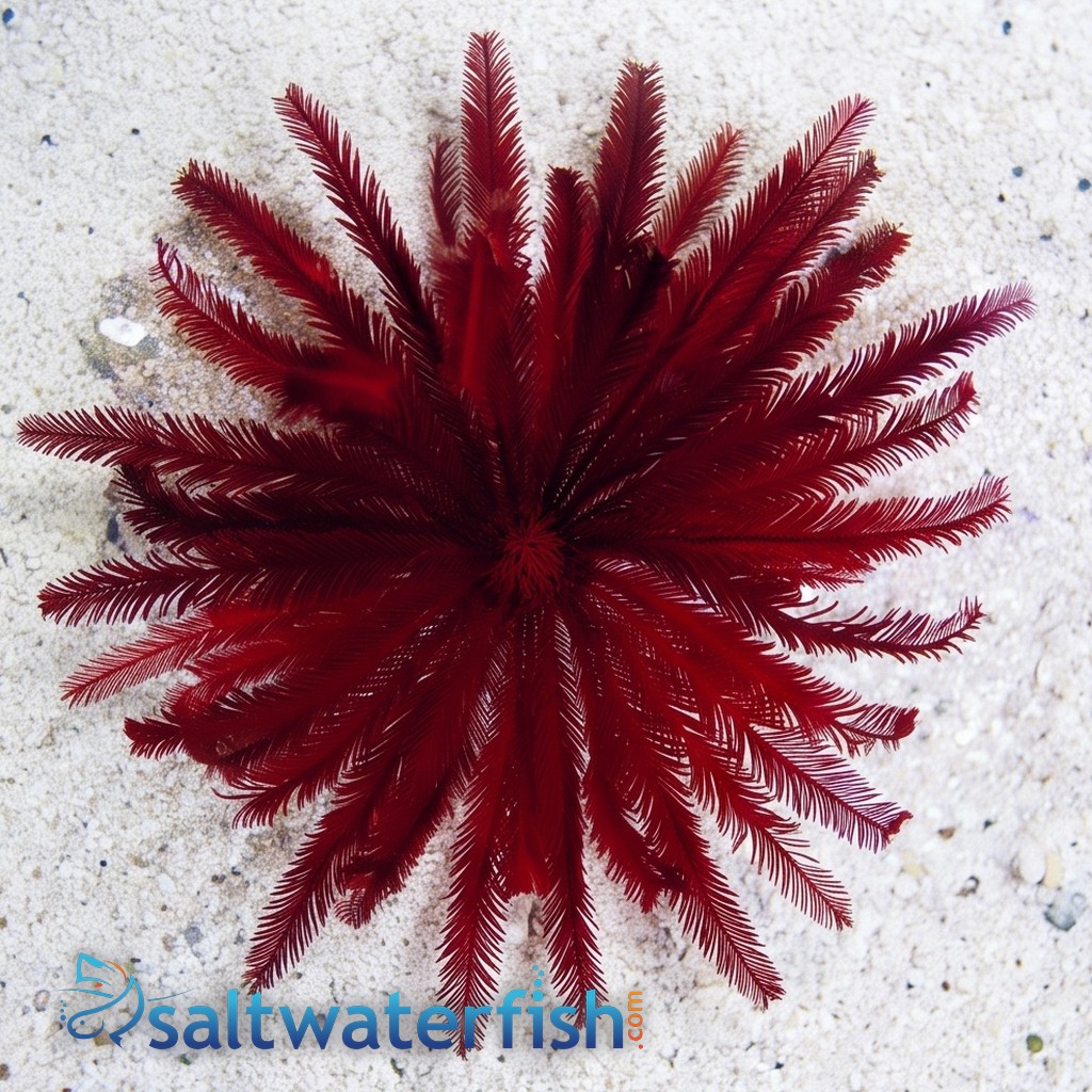 Blood Red Sea Lilly-Feather Star
