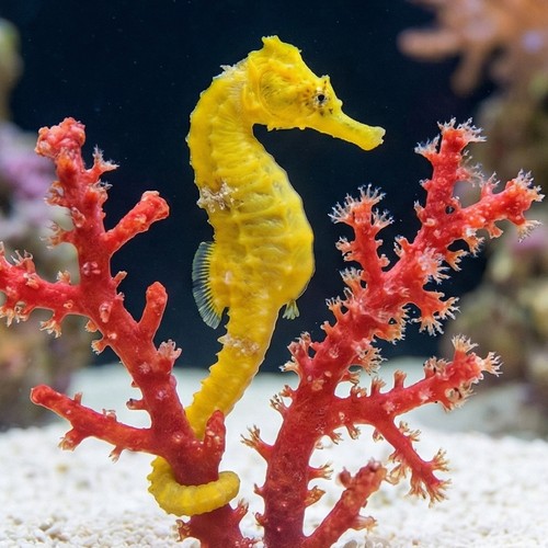 Reidi Seahorse: Brazilian Longsnout - Indo Pacific