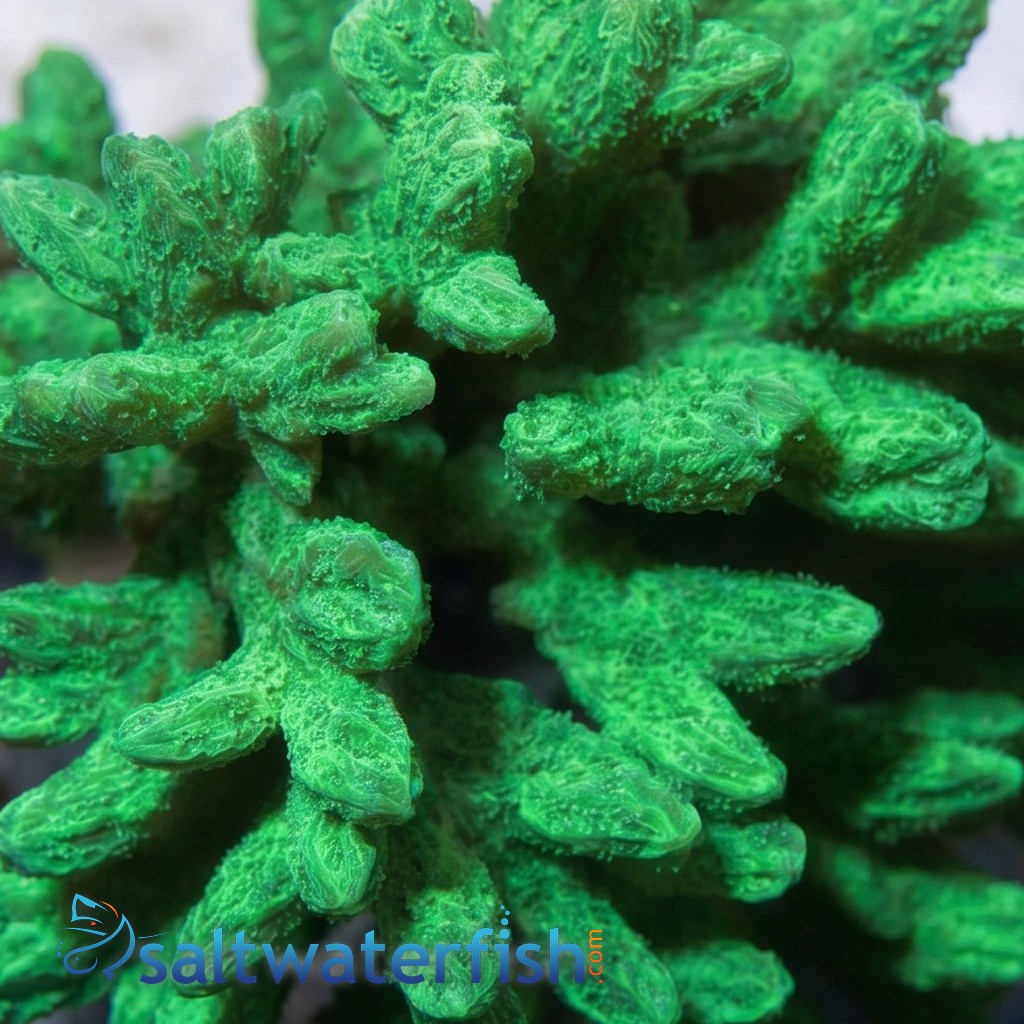 Horn Coral Hydnophora: Fluorescent