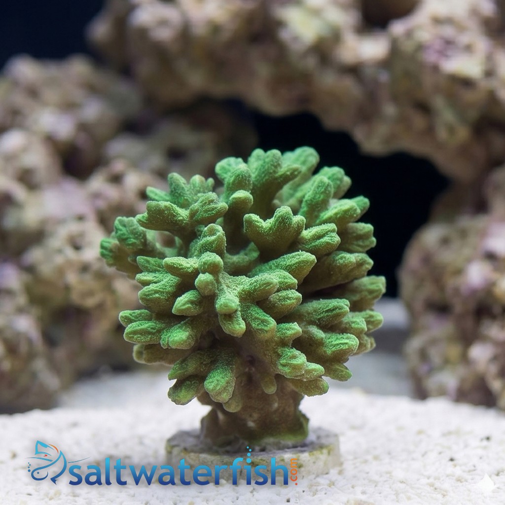 Horn Coral Hydnophora: Fluorescent
