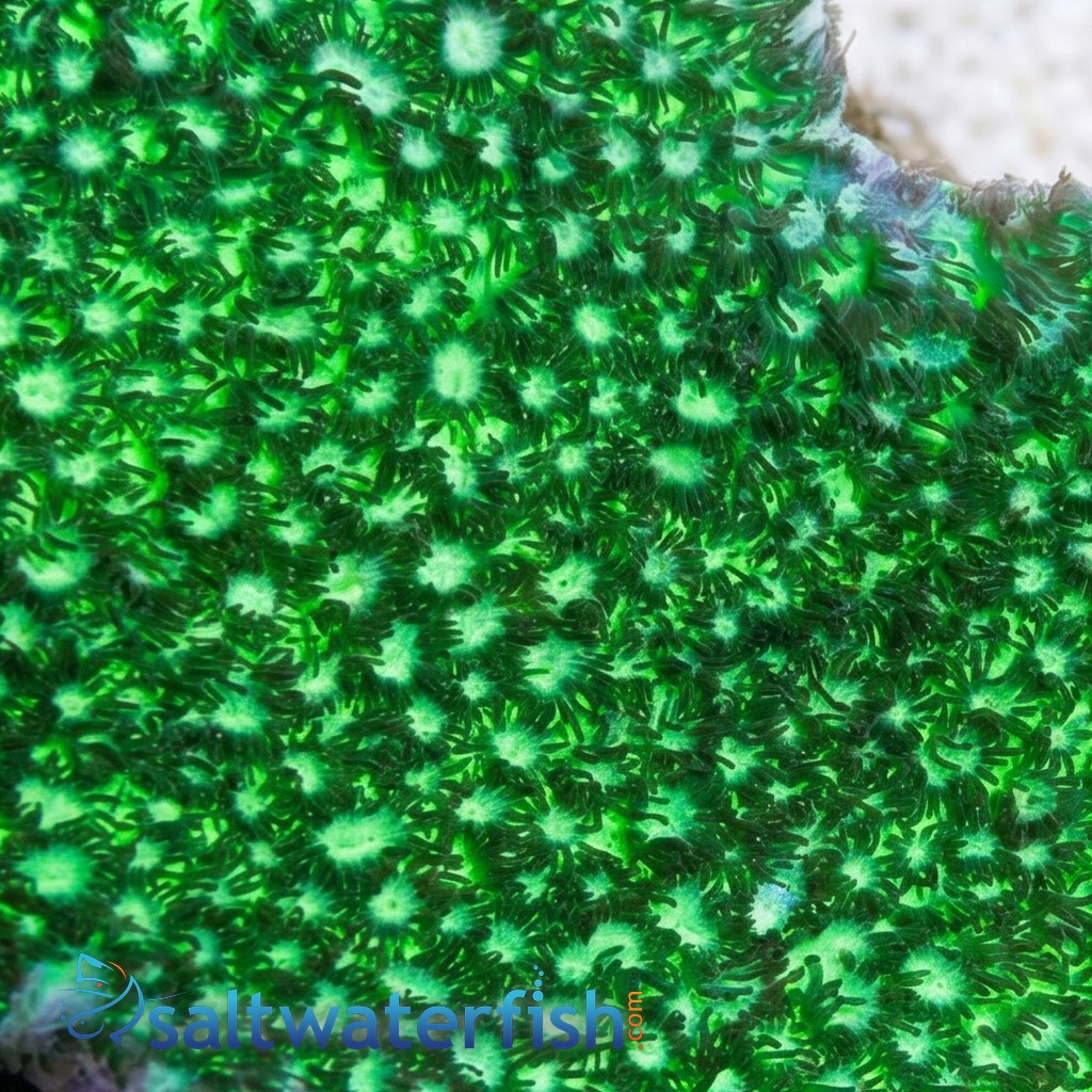 Horn Coral Hydnophora: Encrusting Green