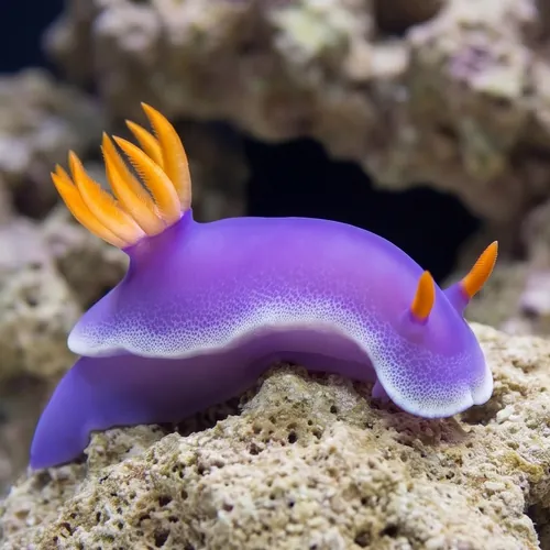 Purple Sea Slug