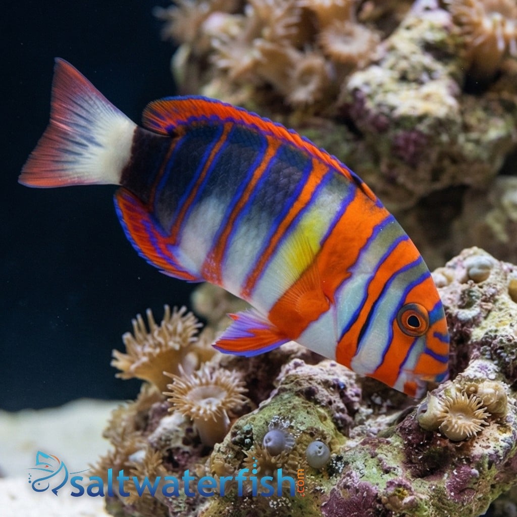 Harlequin Tusk Wrasse - Captive Bred