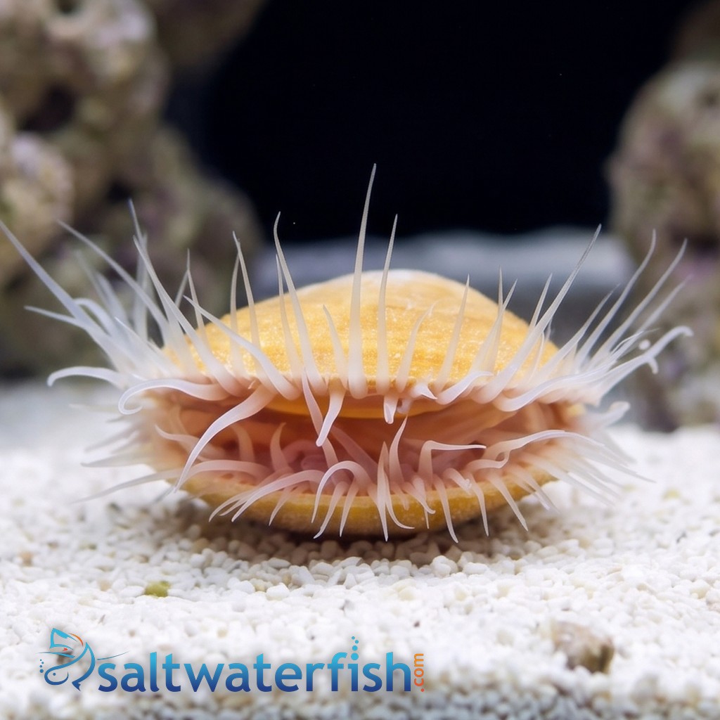 Flame Scallop: White