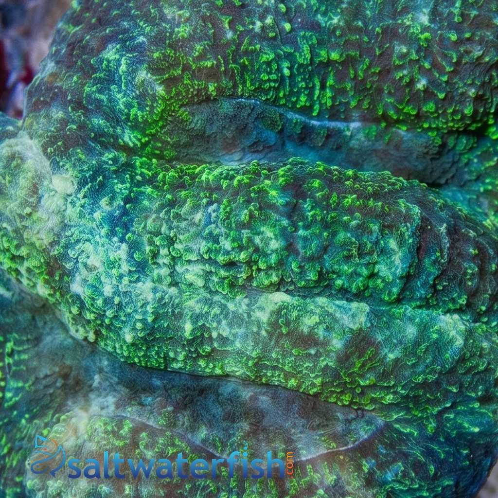 Lobophyllia Brain Coral: Green