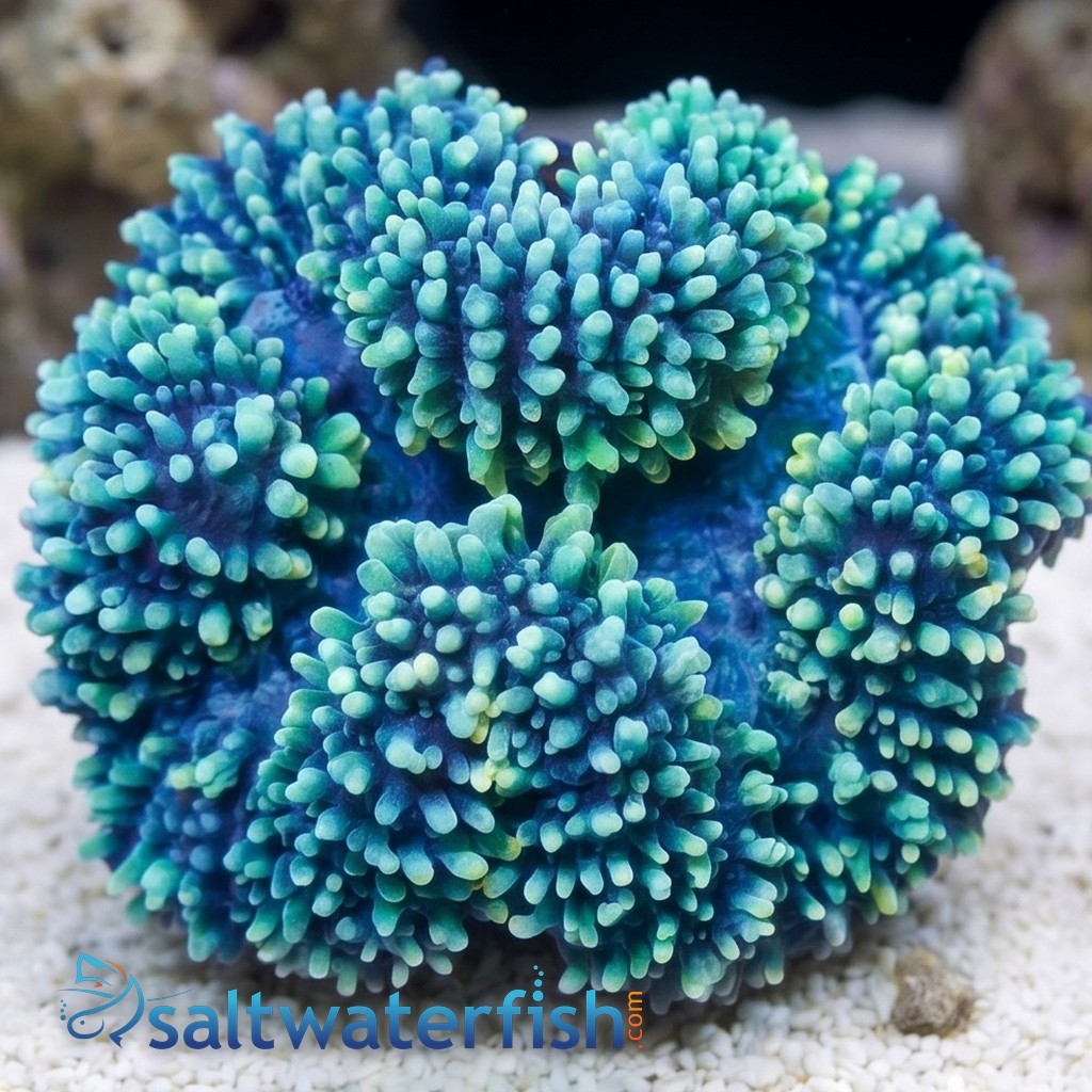 Lobophyllia Brain Coral: Colored
