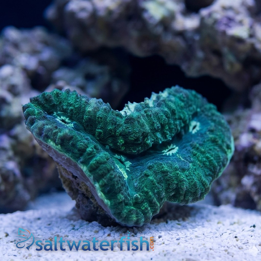 Lobophyllia Brain Coral: Green