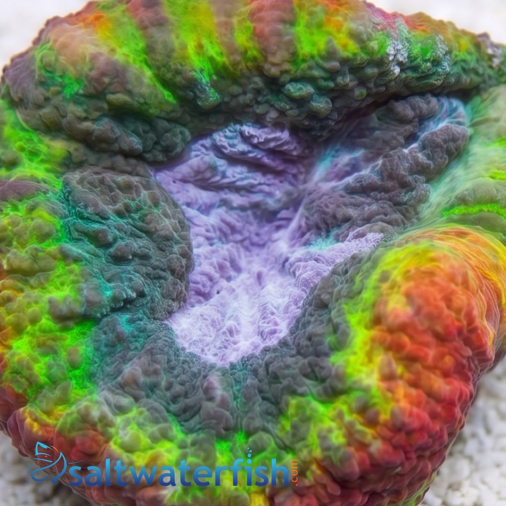 Lobophyllia Brain Coral: Tricolor - Aquacultured