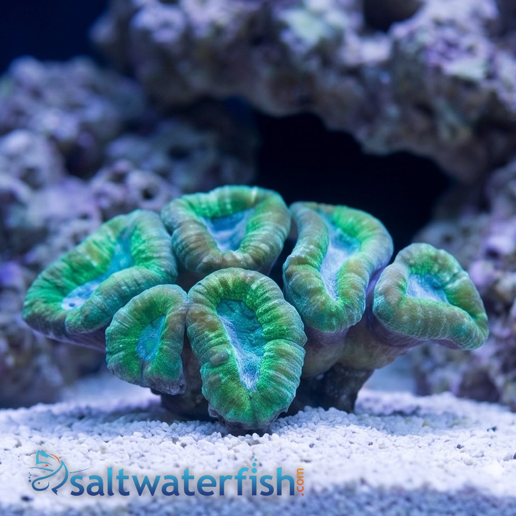Lobophyllia Brain Coral: Green