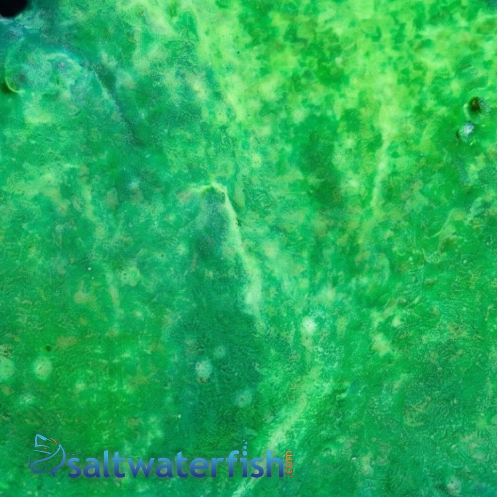 Cabbage Leather: Green Mini - Aquacultured