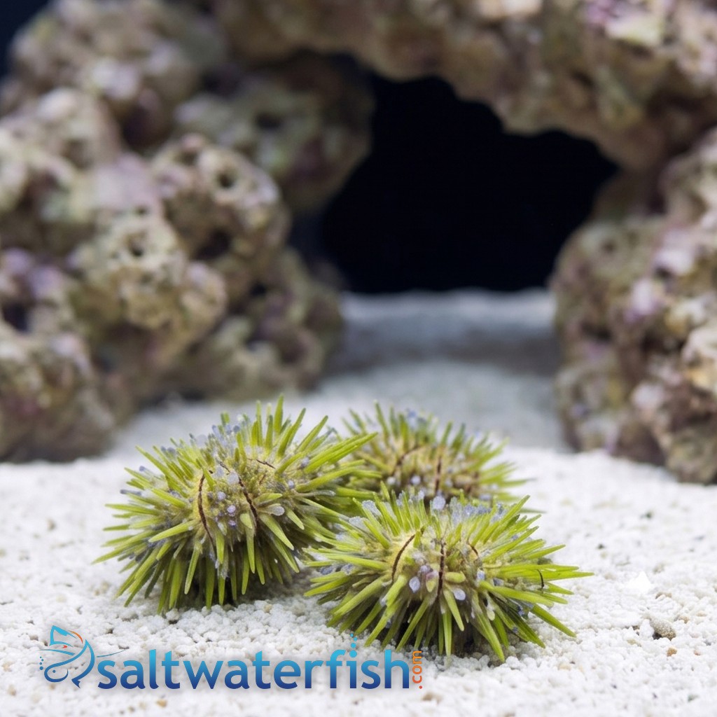 Pincushion Urchin : Green - Aquacultured