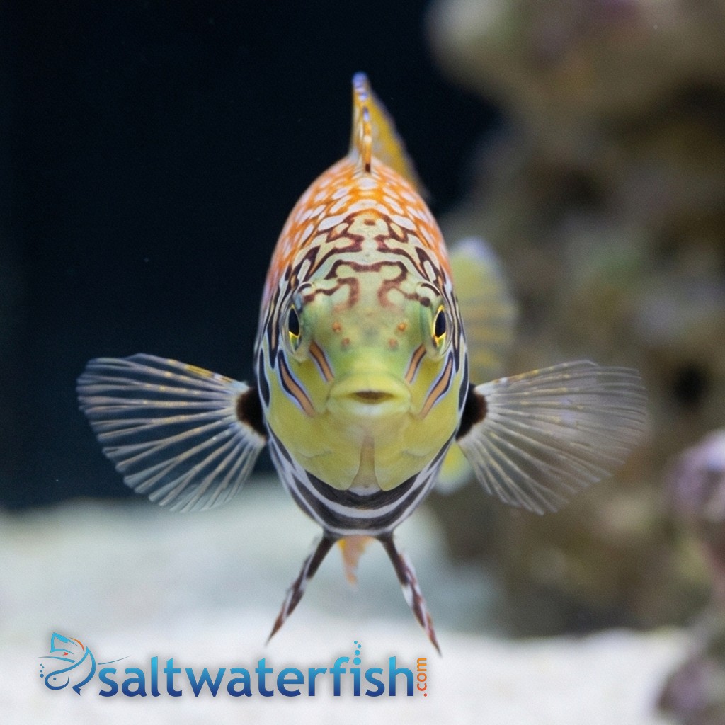 Divided Leopard Wrasse
