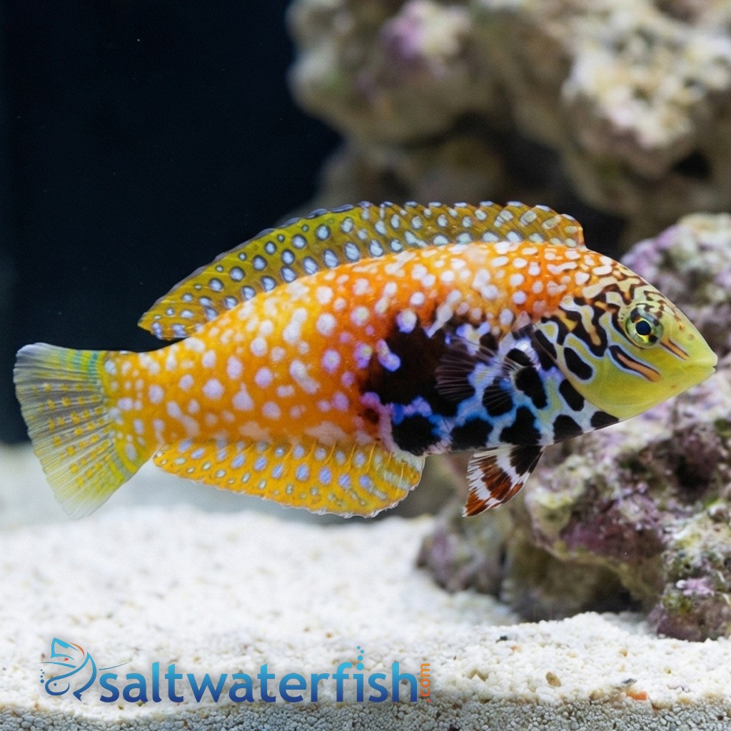 Divided Leopard Wrasse