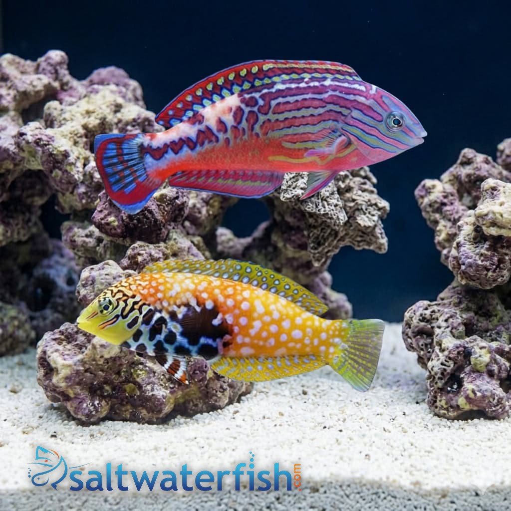 Divided Leopard Wrasse