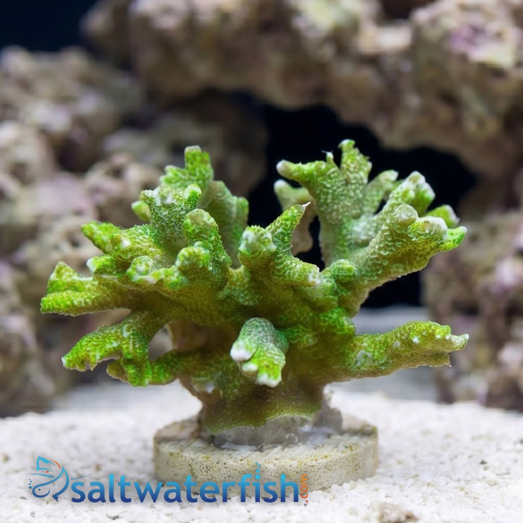 Montipora Branching: Green
