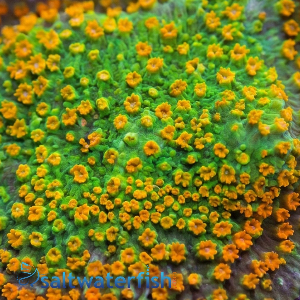 Encrusting Montipora: Rainbow - Aquacultured