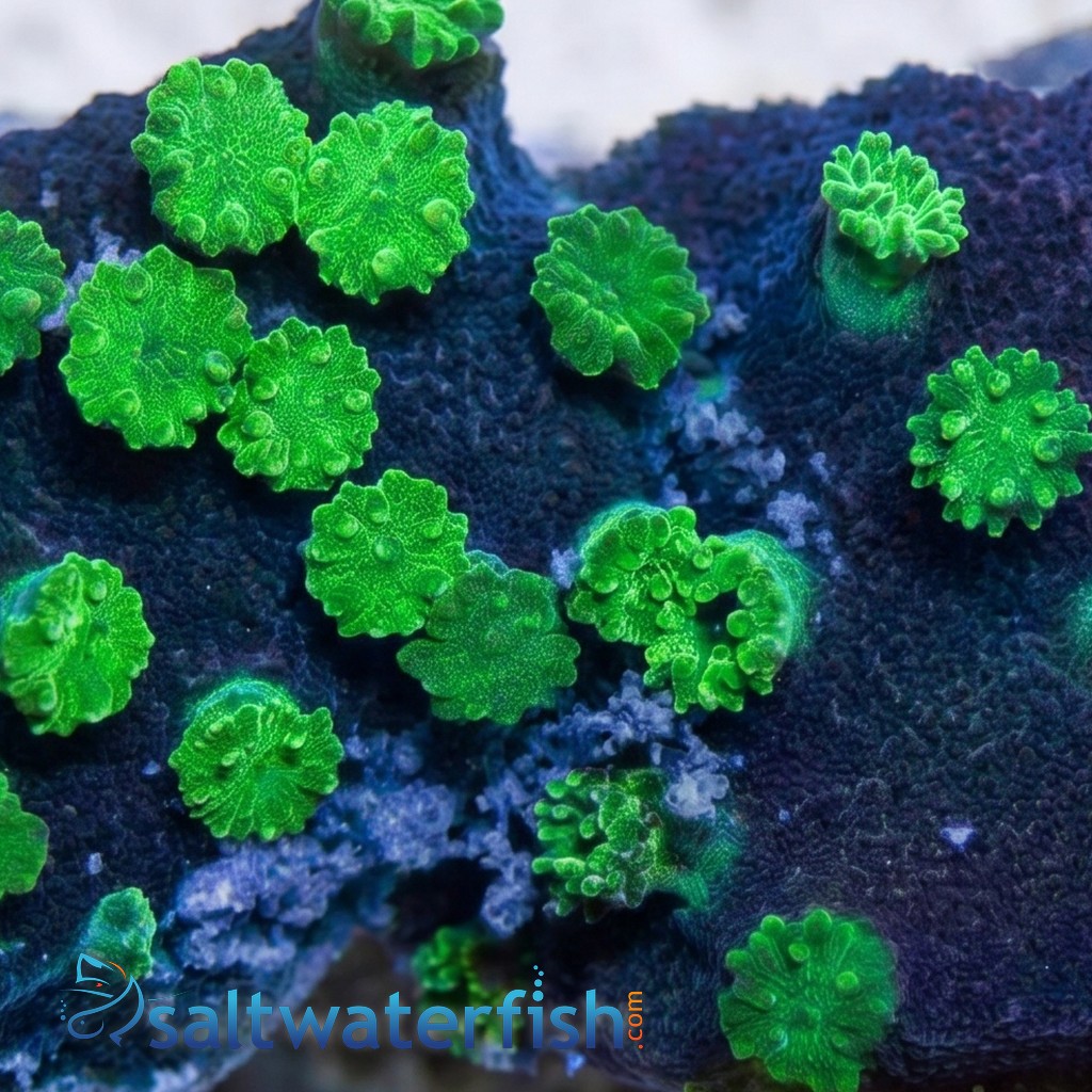 Encrusting Montipora: Green Large Polyp - Australia