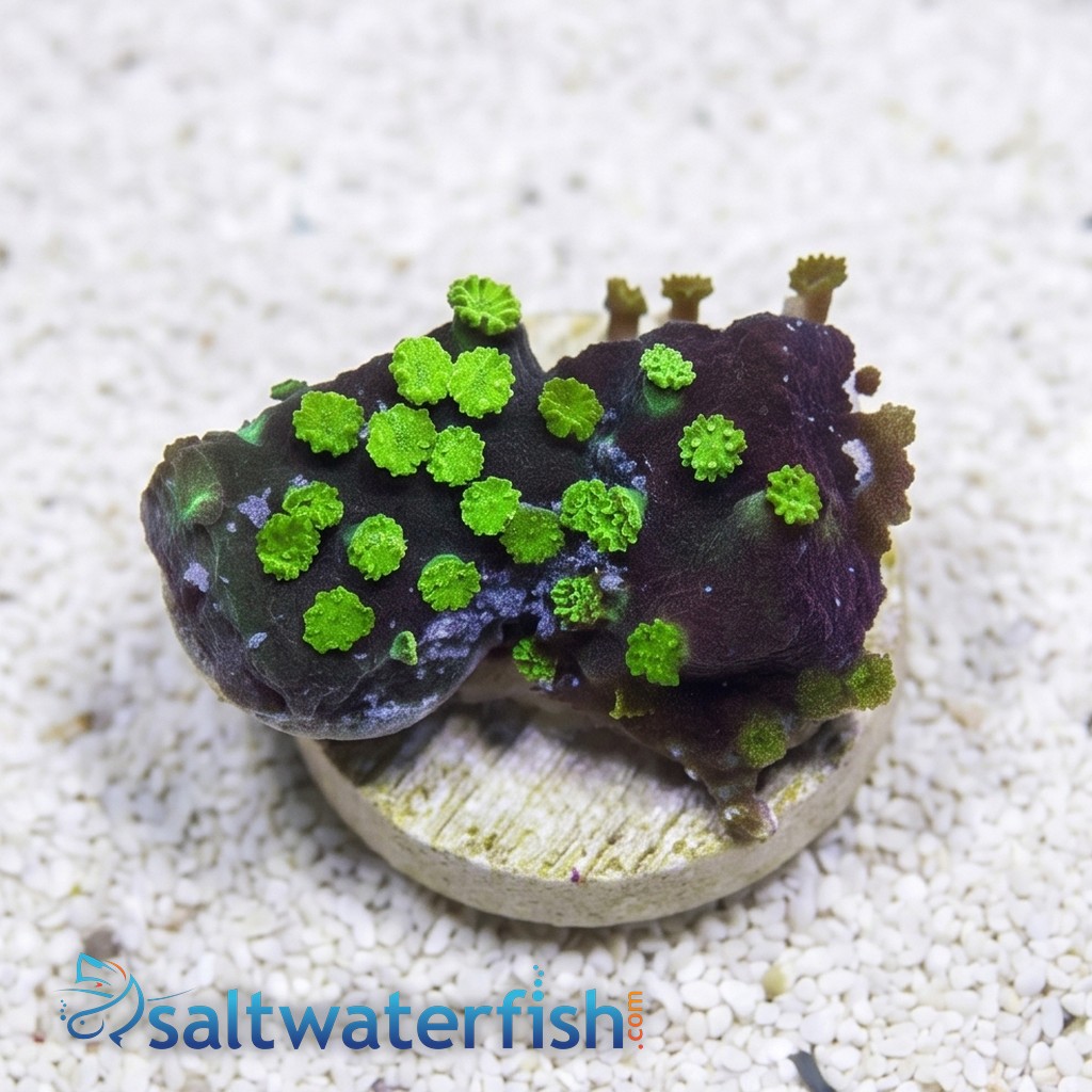 Encrusting Montipora: Green Large Polyp - Australia