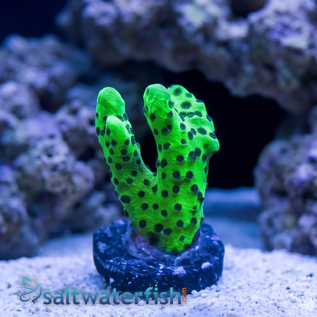 Montipora : Spongodes Slimeball - Aquacultured