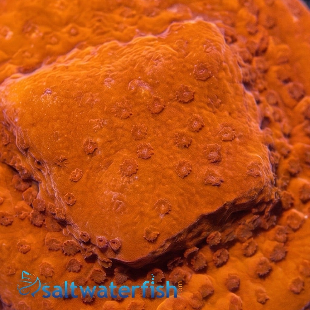 Encrusting Montipora: Atomic Red - Aquacultured
