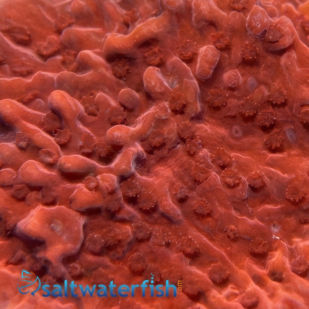 Cap Montipora: Red - Aquacultured