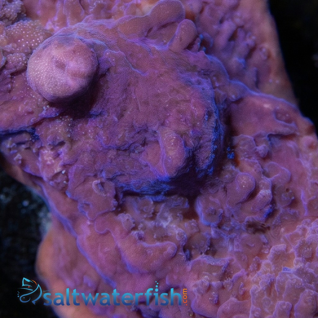 Cap Montipora: Purple - Aquacultured