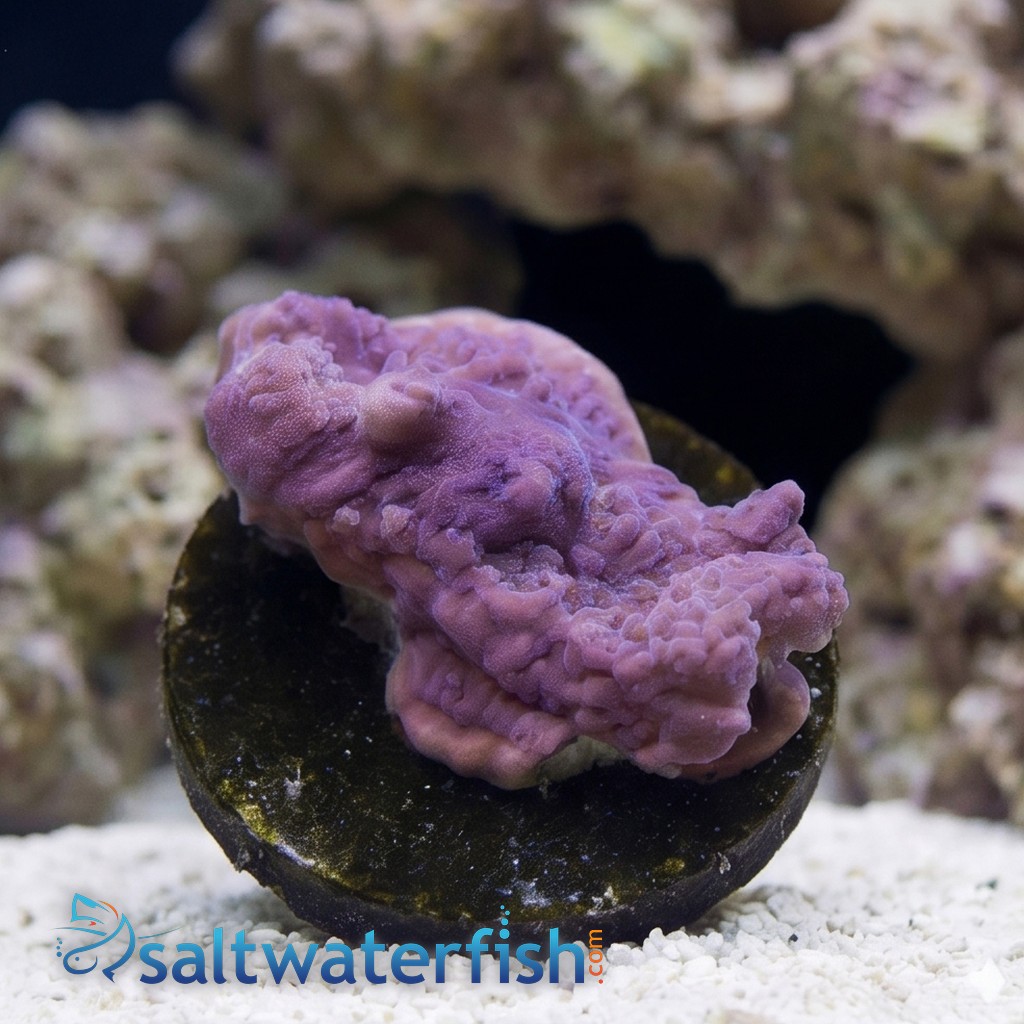 Cap Montipora: Purple - Aquacultured