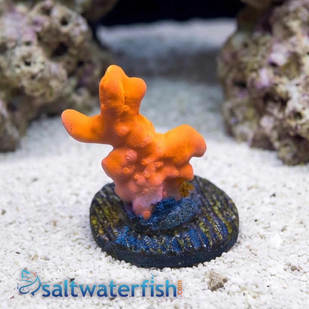 Montipora Orange Setosa - Aquacultured