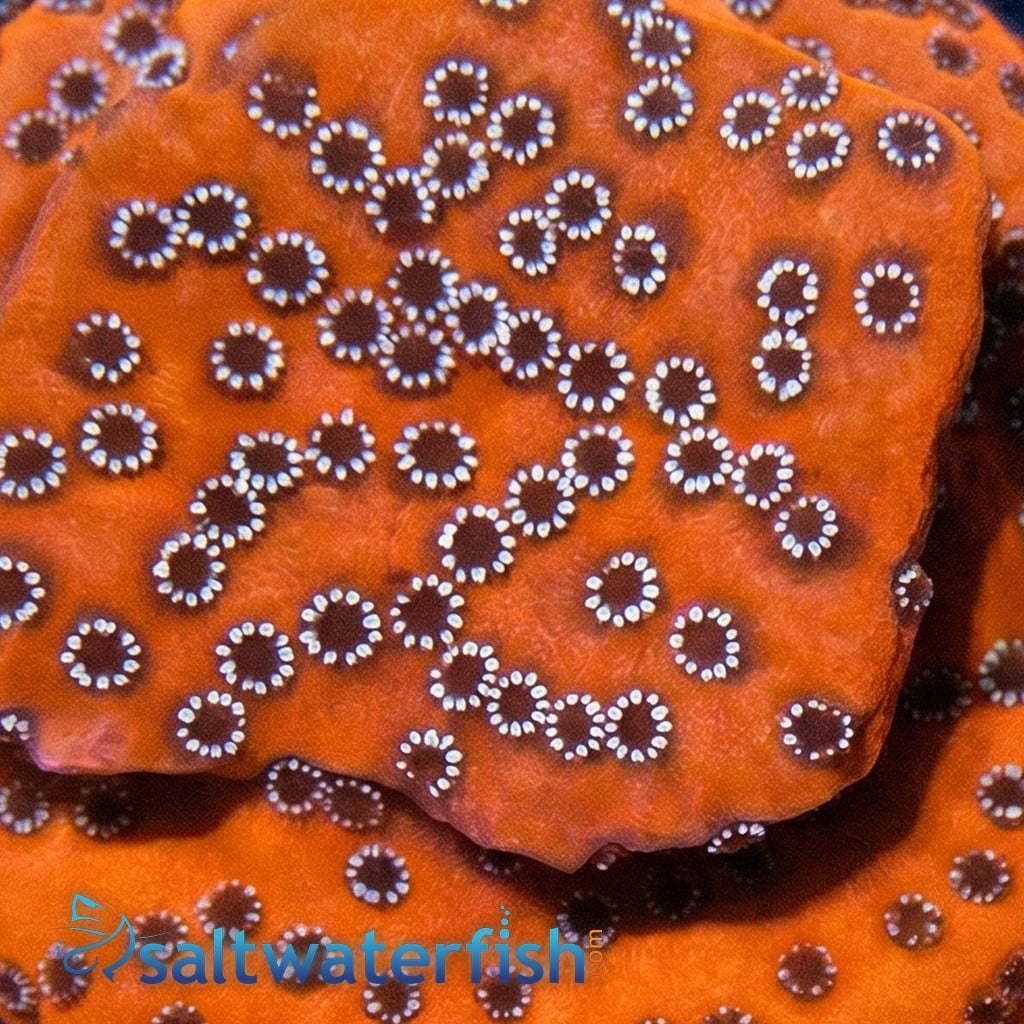 Encrusting Montipora: Dragon Fruit - Aquacultured