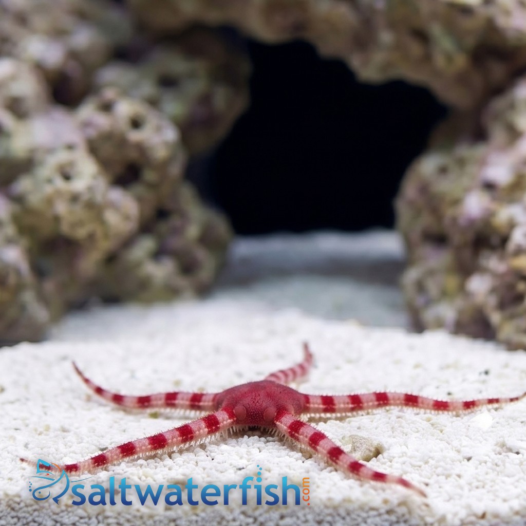 Red Brittle Starfish
