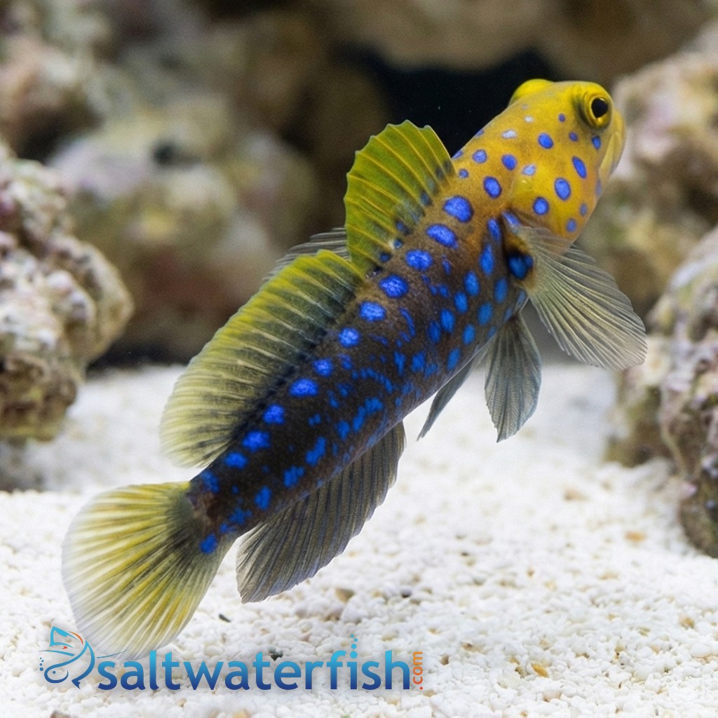 Blue Spotted Jawfish