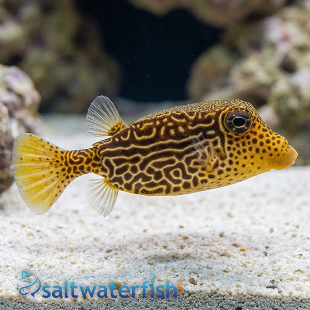 Scribbled Boxfish: Female