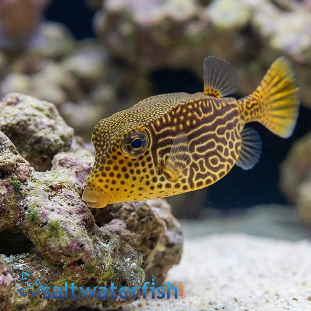 Scribbled Boxfish: Female