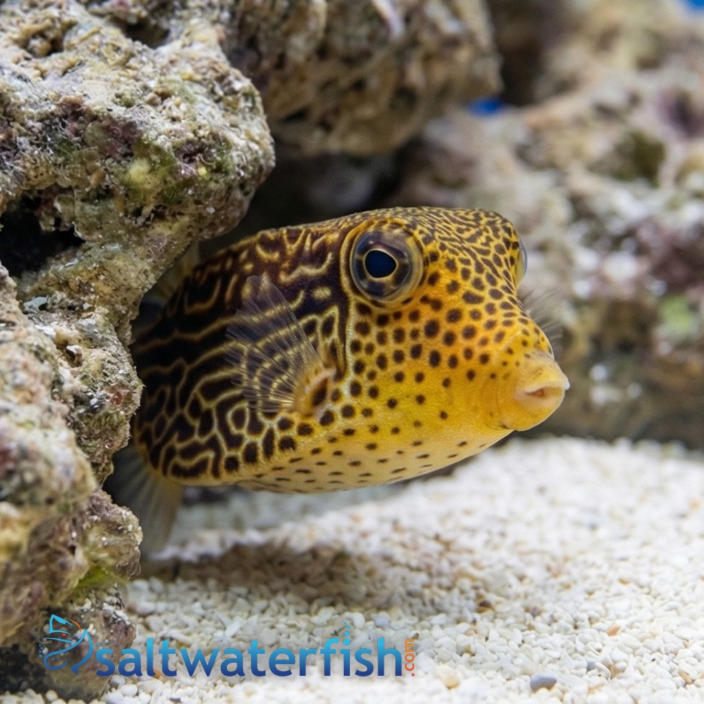 Scribbled Boxfish: Female