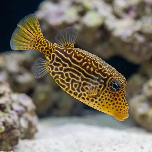 Scribbled Boxfish: Female