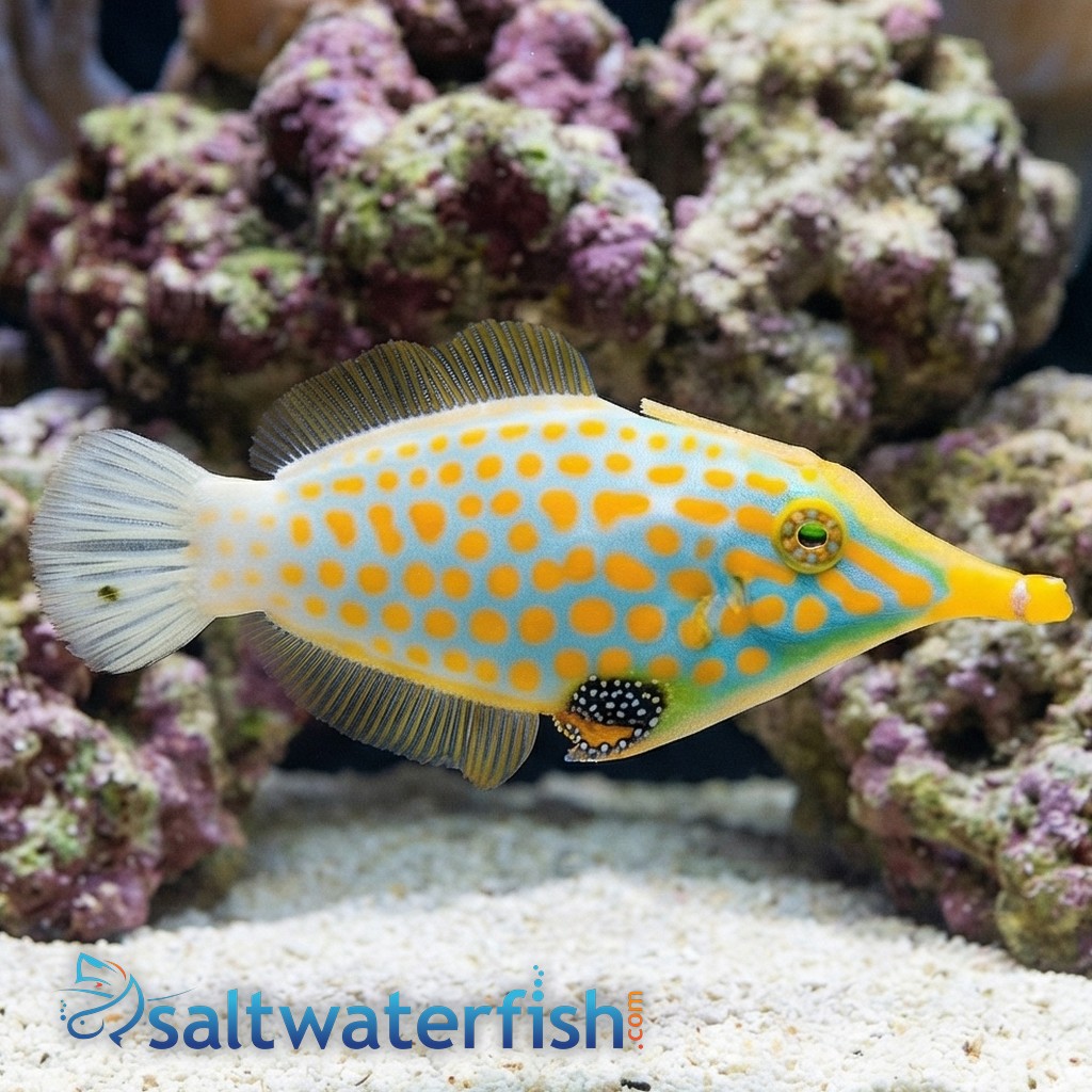 Orange Spotted Filefish - Fiji - MAC Certified