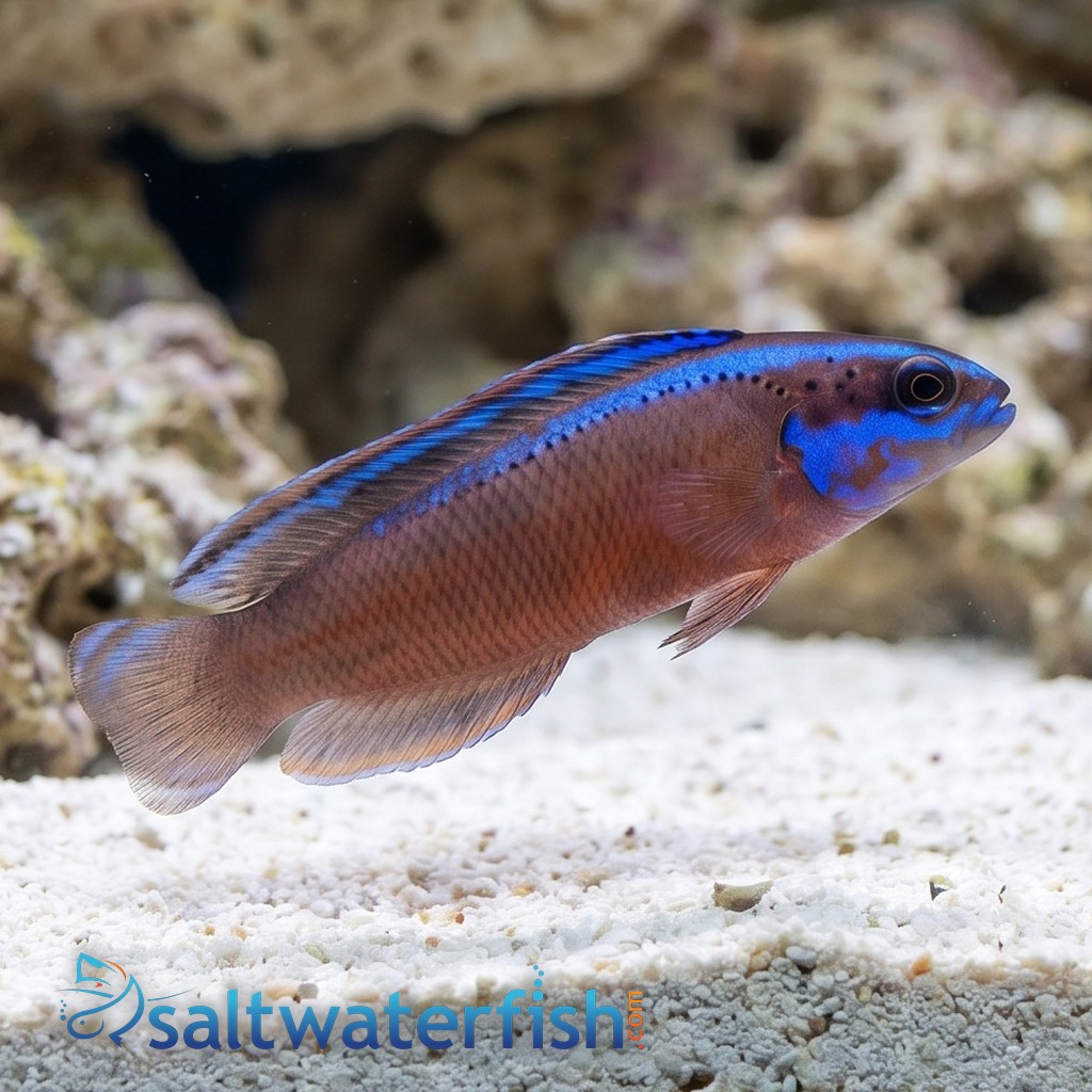 Black Neon Dottyback - Captive Bred